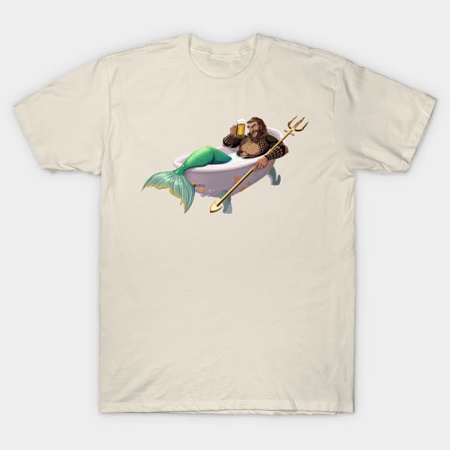 King of the Sea T-Shirt by cseguritanart